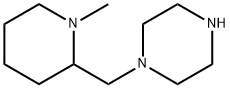 1-(1-METHYL-PIPERIDIN-2-YLMETHYL)-PIPERAZINE 结构式