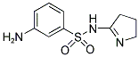 3-Amino-N-(4,5-dihydro-3H-pyrrol-2-yl)-benzenesulfonamide 结构式