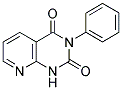 3-PHENYLPYRIDO[2,3-D]PYRIMIDINE-2,4(1H,3H)-DIONE 结构式