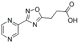 3-(3-PYRAZIN-2-YL-1,2,4-OXADIAZOL-5-YL)PROPANOIC ACID 结构式