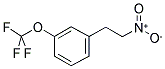1-(3-(TRIFLUOROMETHOXY)PHENYL)-2-NITROETHANE 结构式