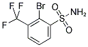 2-BROMO-3-(TRIFLUOROMETHYL)BENZENESULPHONAMIDE 结构式