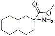 METHYL 1-AMINO-1-CYCLODECANECARBOXYLATE 结构式