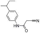 N-(4-SEC-BUTYL-PHENYL)-2-CYANO-ACETAMIDE 结构式