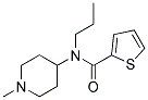 N-(1-METHYLPIPERIDIN-4-YL)-N-PROPYLTHIOPHENE-2-CARBOXAMIDE 结构式