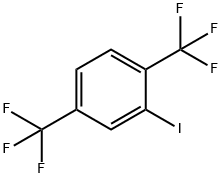 2-碘-1,4-双(三氟甲基)苯 结构式