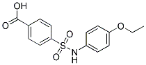 4-(4-Ethoxy-phenylsulfamoyl)-benzoic acid 结构式