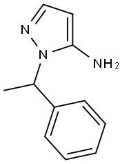 2-(1-PHENYL-ETHYL)-2H-PYRAZOL-3-YLAMINE 结构式