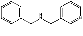(1-PHENYL-ETHYL)-PYRIDIN-3-YLMETHYL-AMINE 结构式