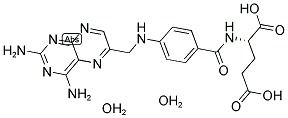 Aminopterin dihydrate 结构式