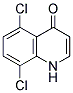 5,8-DICHLOROQUINOLIN-4(1H)-ONE 结构式