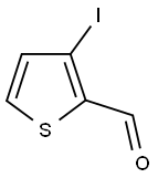 3-IODOTHIOPHENE-2-CARBALDEHYDE 结构式