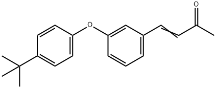 (E)-4-(3-[4-(TERT-BUTYL)PHENOXY]PHENYL)-3-BUTEN-2-ONE 结构式