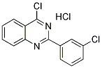 4-CHLORO-2-(3-CHLORO-PHENYL)-QUINAZOLINE 结构式