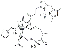 CYTOCHALASIN D, BODIPY(R) FL CONJUGATE 结构式