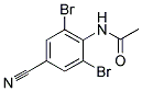 2,6-DIBROMO-4-CYANOACETANILIDE 结构式