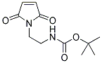 N-(2-[(T-BOC)AMINO]ETHYL MALEIMIDE 结构式