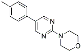 4-[5-(4-METHYLPHENYL)PYRIMIDIN-2-YL]MORPHOLINE 结构式