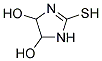 2-MERCAPTO-4,5-DIHYDRO-1H-IMIDAZOLE-4,5-DIOL 结构式