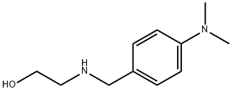 2-((4-(二甲氨基)苄基)氨基)乙烷-1-醇 结构式