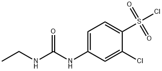 2-CHLORO-4-(3-ETHYLUREIDO)BENZENESULFONYL CHLORIDE