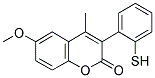 6-METHOXY-4-METHYL-3-(2-THIOPHENYL)COUMARIN 结构式