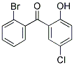 (2-BROMOPHENYL)(5-CHLORO-2-HYDROXYPHENYL)METHANONE 结构式