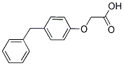 (4-Benzylphenoxy)acetic acid 结构式