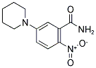 2-NITRO-5-PIPERIDINOBENZENECARBOXAMIDE 结构式