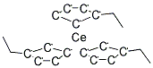 TRIS(ETHYLCYCLOPENTADIENYL)CERIUM 结构式