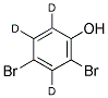 氘代2,4-二溴苯酚 结构式
