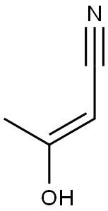 (E)-3-Hydroxymethyl-but-2-enonitrile 结构式
