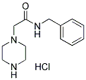 PIPERAZINO-ACETIC ACID-BENZYLAMIDE HYDROCHLORIDE 结构式