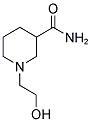 1-(2-HYDROXY-ETHYL)-PIPERIDINE-3-CARBOXYLIC ACID AMIDE 结构式