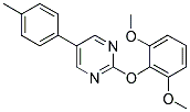 2-(2,6-DIMETHOXYPHENOXY)-5-(4-METHYLPHENYL)PYRIMIDINE 结构式