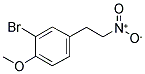 1-(3-BROMO-4-METHOXYPHENYL)-2-NITROETHANE 结构式