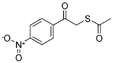 2-ACETYLTHIO-4'-NITROACETOPHENONE 结构式