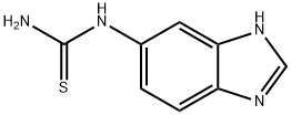 1-(1H-苯并[D]咪唑-6-基)硫脲 结构式