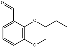 3-甲氧基-2-丙氧基-苯甲醛 结构式