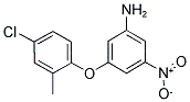 3-(4-CHLORO-2-METHYL-PHENOXY)-5-NITRO-PHENYLAMINE 结构式