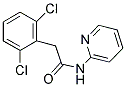 2-(2,6-DICHLOROPHENYL)-N-PYRIDIN-2-YLACETAMIDE 结构式