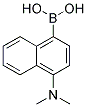 4-DIMETHYLAMINONAPHTHALENE-1-BORONIC ACID 结构式