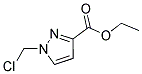 1-(氯甲基)吡唑-3-羧酸乙酯 结构式