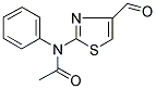 N-(4-FORMYL-1,3-THIAZOL-2-YL)-N-PHENYLACETAMIDE 结构式