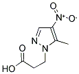 3-(5-METHYL-4-NITRO-PYRAZOL-1-YL)-PROPIONIC ACID 结构式