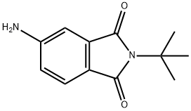 5-AMINO-2-TERT-BUTYL-ISOINDOLE-1,3-DIONE 结构式