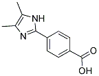 4-(4,5-DIMETHYL-1H-IMIDAZOL-2-YL)-BENZOIC ACID 结构式