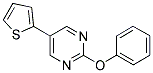 2-PHENOXY-5-THIEN-2-YLPYRIMIDINE 结构式