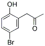(5-Bromo-2-hydroxyphenyl)acetone 结构式