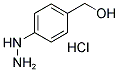 4-HYDRAZINOBENZYL ALCOHOL HYDROCHLORIDE 结构式